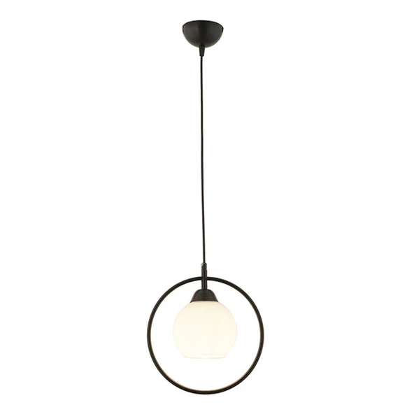 Apliqa Geo Camlı Daire Sarkıt Modern Spor Genç Odası Salon Avize - 5
