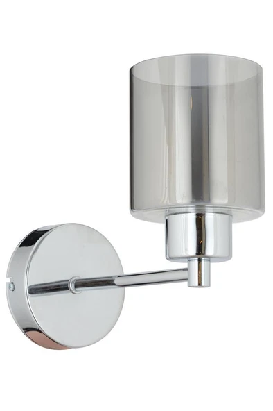 Goldie Krom Kaplama Duvar Lambası Yatak Odası-Yatak Başı-Banyo İçin Modern AplikLİK - Resim 7