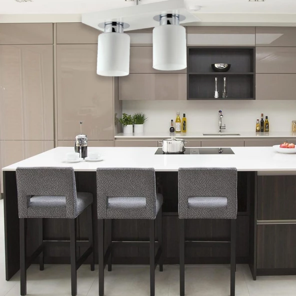 Apliqa Kiaria İkili Modern Plafonyer Genç Odası MutfakYatak Odası Avize - Resim 7