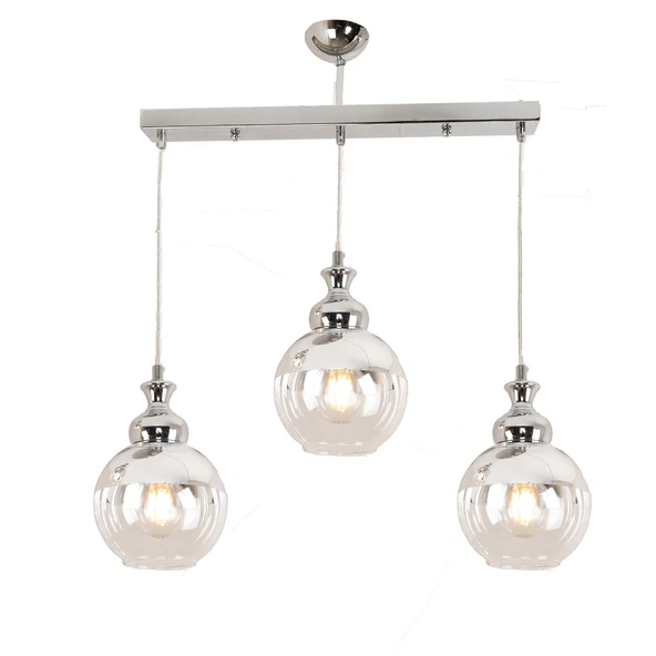 Leon 3 Lü Sıralı Krom Sarkıt Spor- Salonavize ürün görseli 1