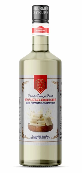 Nish Beyaz Çikolata Aromalı Şurup 700 ML-P