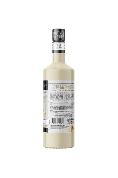Nish Beyaz Çikolata Aromalı Şurup 3 x 700 ML-P - 4