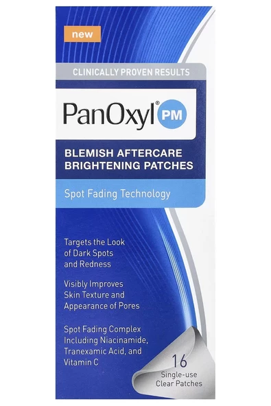 PanOxyl Akne Sonrası Koyu Leke Karşıtı Aydınlatıcı Bant 16 Adet