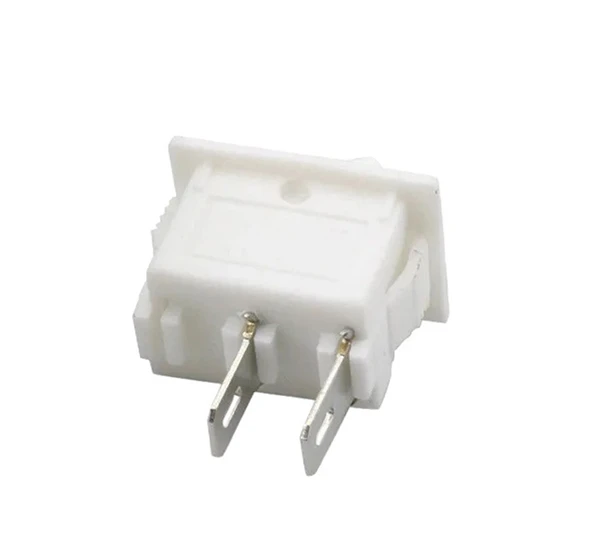Ayt IC-120B Mini Işıksız On Off 2 Pin Anahtar Beyaz Aç Kapa Buton Düğme 2.5x1.7 Mm - 3