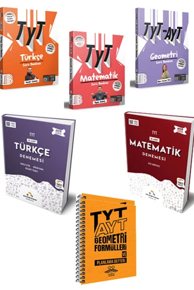 2025 Benim Hocam TYT Türkçe Matematik Geometri Soru Deneme Formül Seti 7 Kitap