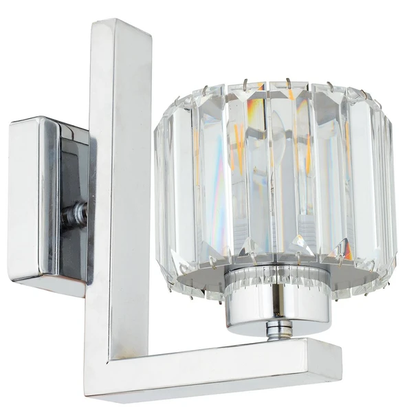 Ramo Krom Kaplama Kristal Taşlı Duvar Lambası Yatak Odası-Yatak Başı-Salon için Aplik - Resim 3