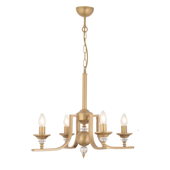 Apliqa Erza 4Lü Eskitme Modern Sarkıt Yatak odası Salon Avize - Resim 2