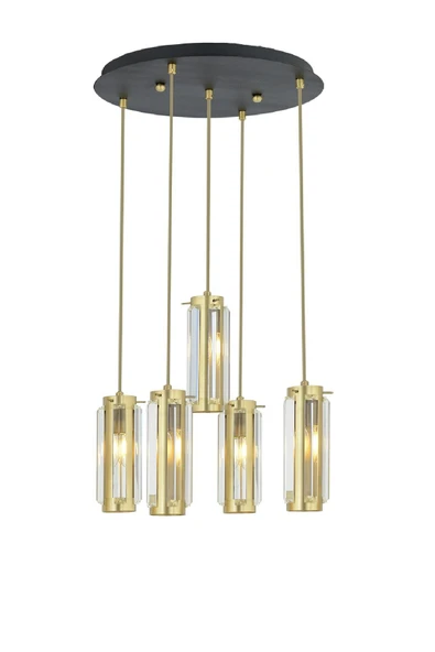 Natali 5Li Sarkıt Eskitme Modern Genç Odası Mutfak Salon Sarkıt Avize ürün görseli 1