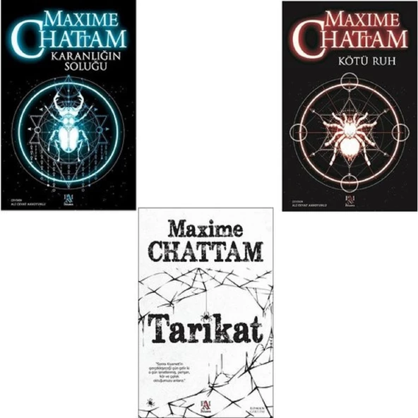 Karanlığın Soluğu & Kötü Ruh & Tarikat -Maxime Chattam