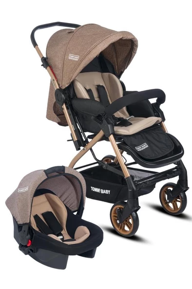TommyBaby Cross Travel  Çift Yönlü Bebek Arabası Seyahat Sistem Puset - 2