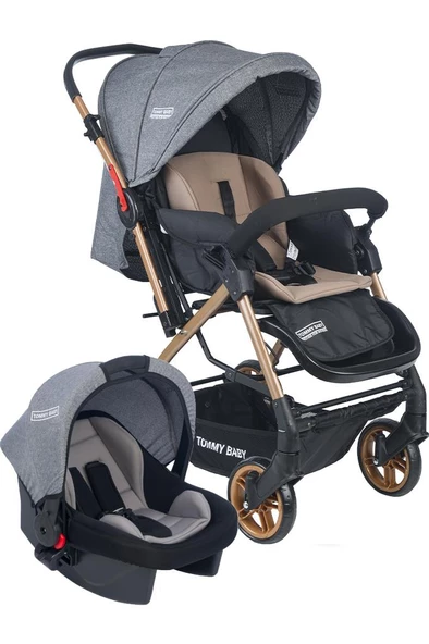 TommyBaby Cross Travel  Çift Yönlü Bebek Arabası Seyahat Sistem Puset - 3