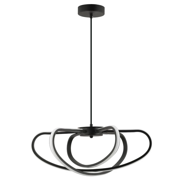 Apliqa Aura Sarkıt 74 Watt Sarkıt 3 Renkli Ledli Ofis Avizeleri Modern Mutfak Banyo Led Salon Sarkıt Büyük Avize - 2
