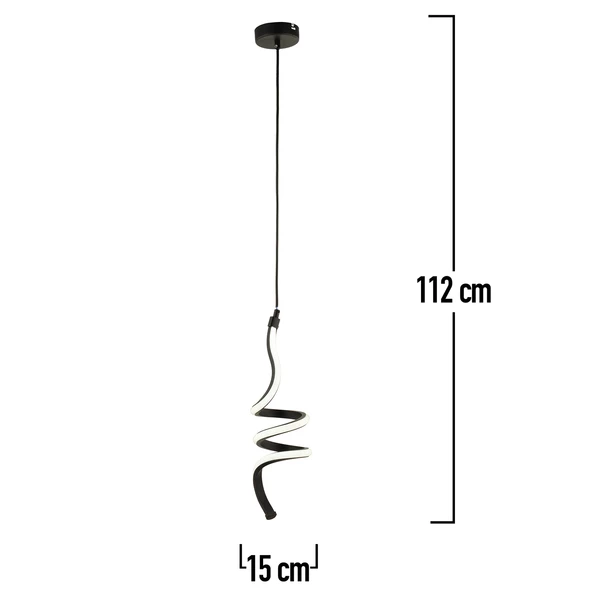 Helio Sarkıt 27 Watt Sarkıt 3 Renkli Ledli Modern Mutfak Banyo Led Salon Sarkıt Avize - Resim 2