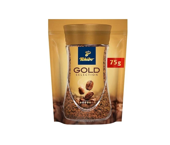 Tchibo Gold Çözünebilir Kahve Ekonomik Paket 75 gr x 8 Adet - Resim 2