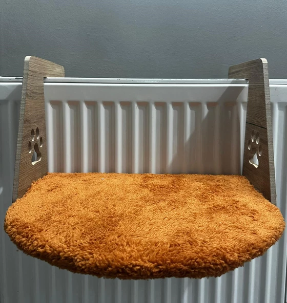 Kalorifer Petek Radyatör Yatağı Kedi Peluş Kalorifer Yatağı (Kolay Montaj Geçmeli Sistem) - 8