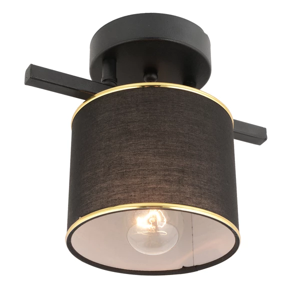 Apliqa Selina Tekli Siyah Modern Plafonyer Genç Odası Mutfak Yatak Odası Avize - Resim 3