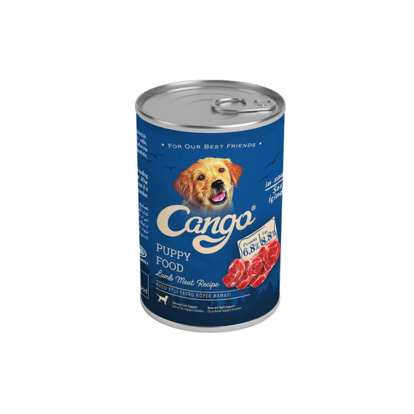 Cango Yavru Yaş Köpek Maması Kuzu Etli 415Gr