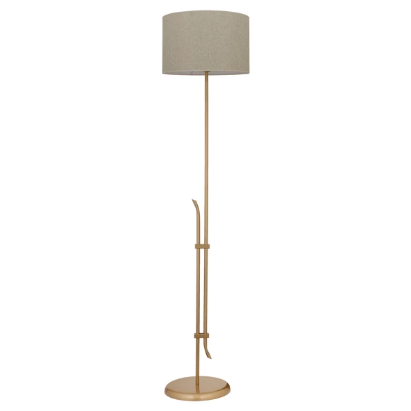 Apliqa Jolly Eskitme Şapkalı Eskitme Modern Tasarım Ayaklı Abajur Lamba Metal Lambader - 4