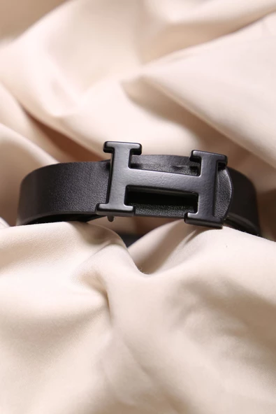 Aksesuar Kemer Siyah - 16628.1140. - Resim 4