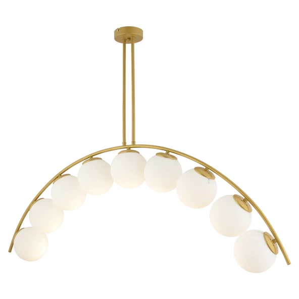 Apliqa Fralde 9 Lu Gold Modern Mutfak Cafe Restoran için Uygun Retro Salon Avize - 4