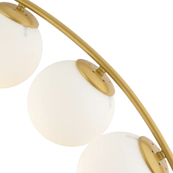 Apliqa Fralde 9 Lu Gold Modern Mutfak Cafe Restoran için Uygun Retro Salon Avize - 5