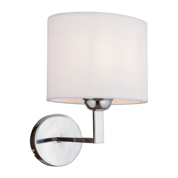 Zadie Tekli Beyaz Şapkalı Krom Duvar Lambası Yatak Odası-yatak Başı-banyo Için Modern Aplik - Resim 3