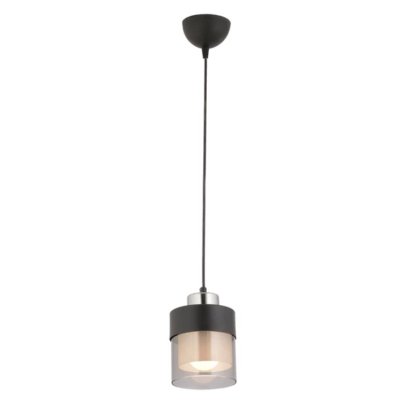 Apliqa Boris Tekli Siyah-Krom Modern Sarkıt Mutfak Salon Sarkıt Avize - 3