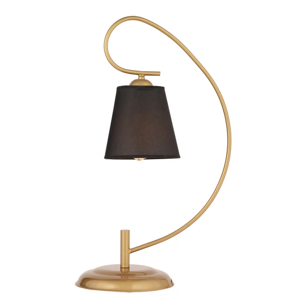 Apliqa Adora Eskitme Şapkalı Salon-Yatak Odası Masa Lambası Modern Tasarım Abajur - Resim 3