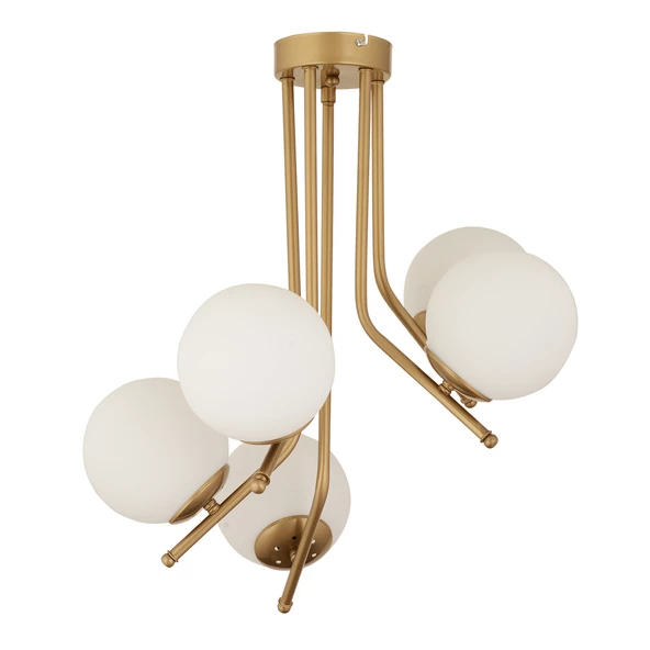Apliqa Nida 5Li Komple Eskitme Boyalı Modern Mutfak Yatak Odası Salon Avize - 5