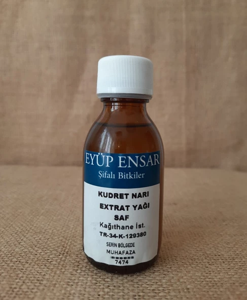 Eyüp Ensar KUDRET NARI EXTRAT YAĞI 100 ML