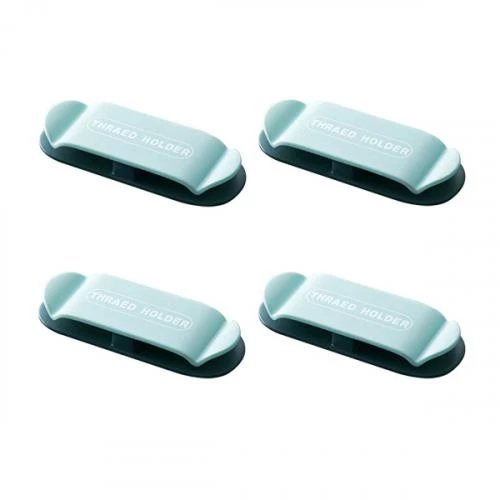 Polham 4 adet Kendinden Yapışkanlı Kablo Tutucu Organizatör, Güçlü Yapışkanlı Kablo Sabitleyici - 6