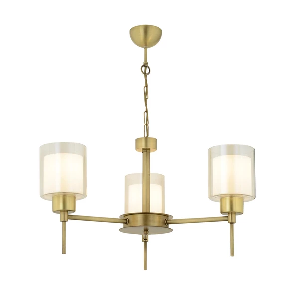 Apliqa Goldie 3 Lü Eskitme Modern Sarkıt Mutfak Salon Avize - Resim 6