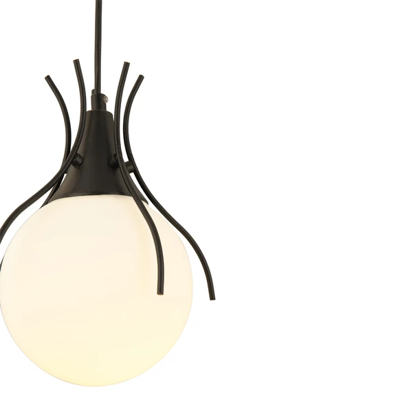 Apliqa Terra Tekli Siyah Sarkıt Modern Spor Genç Odası, Mutfak Salon Sarkıt Avize - Resim 3