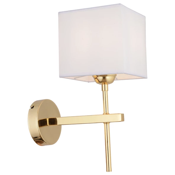 Apliqa Rory Tekli Beyaz Şapkalı Gold Duvar Lambası Yatak Odası-yatak Başı-banyo Için Modern Aplik - 3