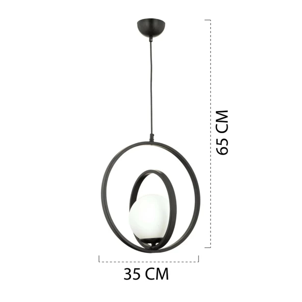 Apliqa Daisy Tekli Sarkıt Modern Sarkıt Mutfak Salon Sarkıt Avize - 8