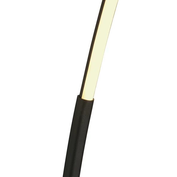 Apliqa Visellia Siyah 24 Watt Modern Tasarım Ledli Metal Lambader - 3