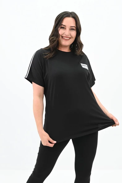 Kadın Büyük Beden Taytlı Takım 3697-23 - 4