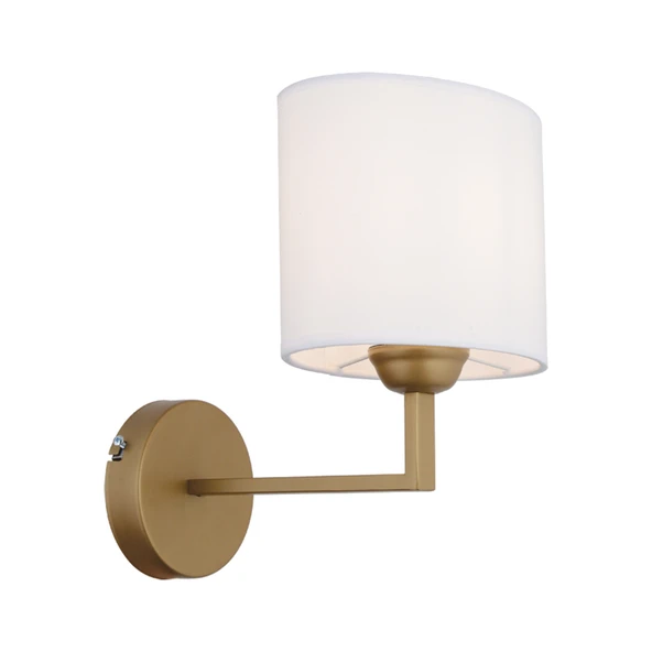 Zadie Tekli Beyaz Şapkalı Eskitme Duvar Lambası Yatak Odası-yatak Başı-banyo Için Modern Aplik - Resim 2