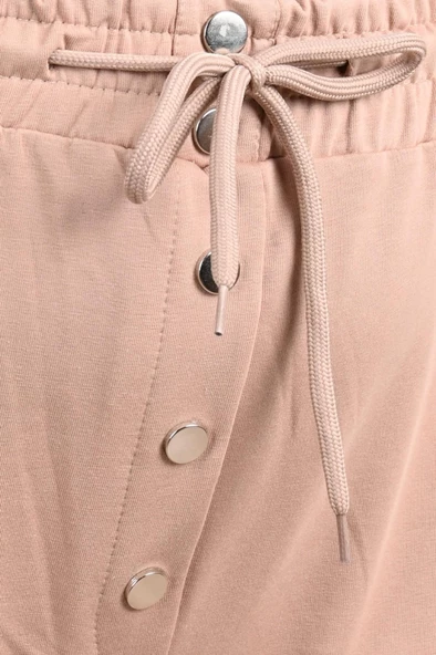 Kadın Düğmeli Büyük Beden Eşofman Altı 6055-22 - 10