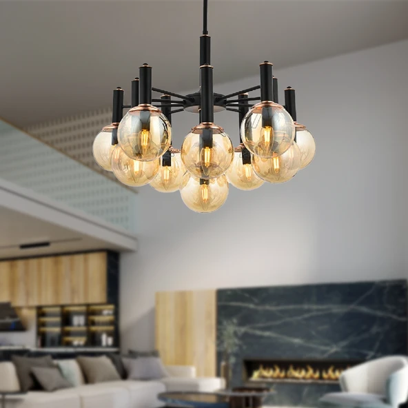 Erna 11Li Sarkıt Modern Genç Odası Yatak Odası Mutfak Salon Avize ürün görseli 1