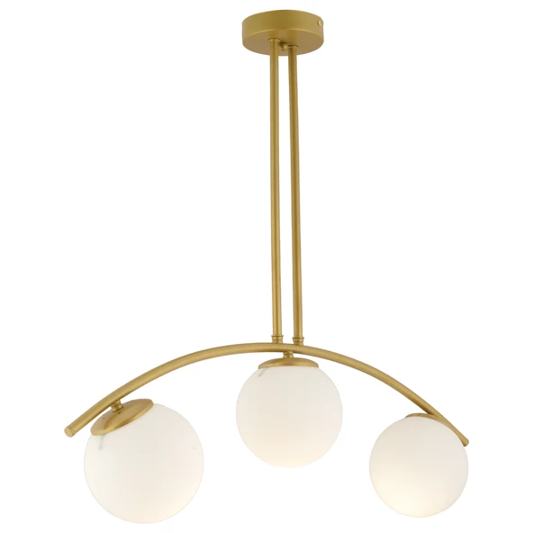 Fralde 3 Lü Gold Modern Mutfak Cafe Restoran için Uygun Retro Salon Avize - Resim 4