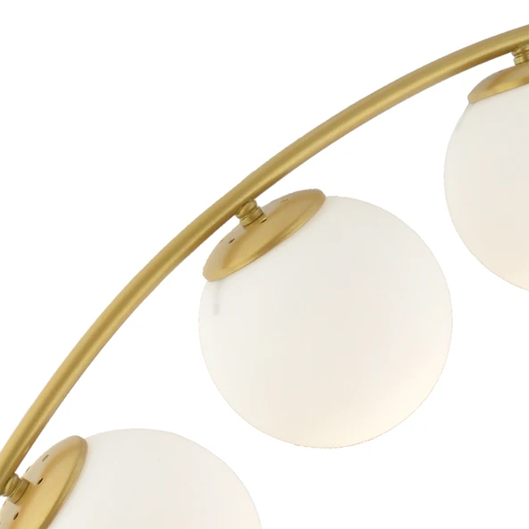 Fralde 7 Li Gold Modern Mutfak Cafe Restoran için Uygun Retro Salon Avize - Resim 5