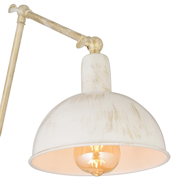 Aksu Beyaz Silme Dekoratif Tasarım Modern Retro Salon Lambader - Resim 5