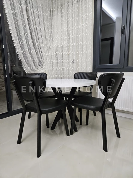 Enkare Papatya Masa Sandalye Takımı - 2
