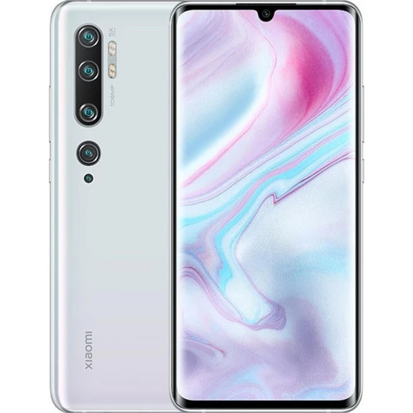 Xiaomi Mi Note 10 128 GB Beyaz Cep Telefonu ( Teşhir-Outlet )