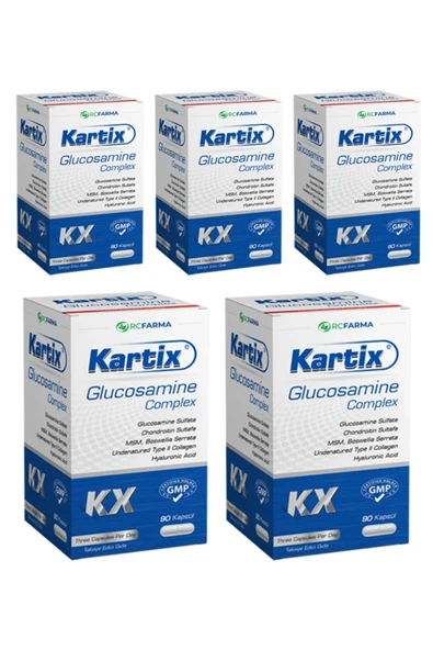 Kartix Glucosamine Complex 90 Kapsül 5x