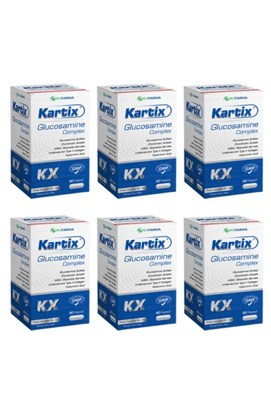 Kartix Glucosamine Complex 90 Kapsül 6x