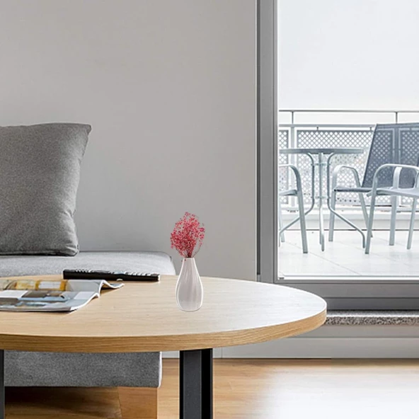 Nettenevime 10lu Set Kuru Çiçek Doğal PEMBE AÇIK Cipso Şoklanmış Bozulmaz - Resim 3