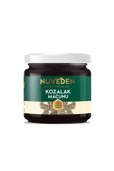 NÜVEDEN Kozalak Macunu Çam Kozalağı 240 gr Çiçek Balı-andız Pekmezi-zerdeçal-zencefil C Vitaminli