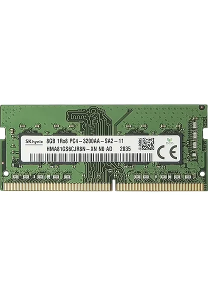 SK Hynix HMA81GS6CJR8N-XN 8 GB DDR4 3200 MHz CL22 Notebook Ram